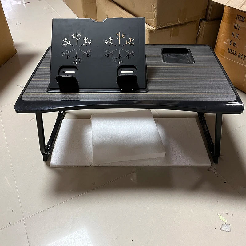 Bureau ergonomique pliable ouvert