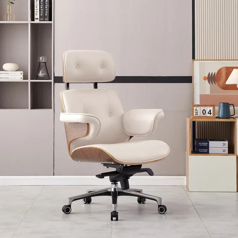 Chaise-ergonomic-blanche