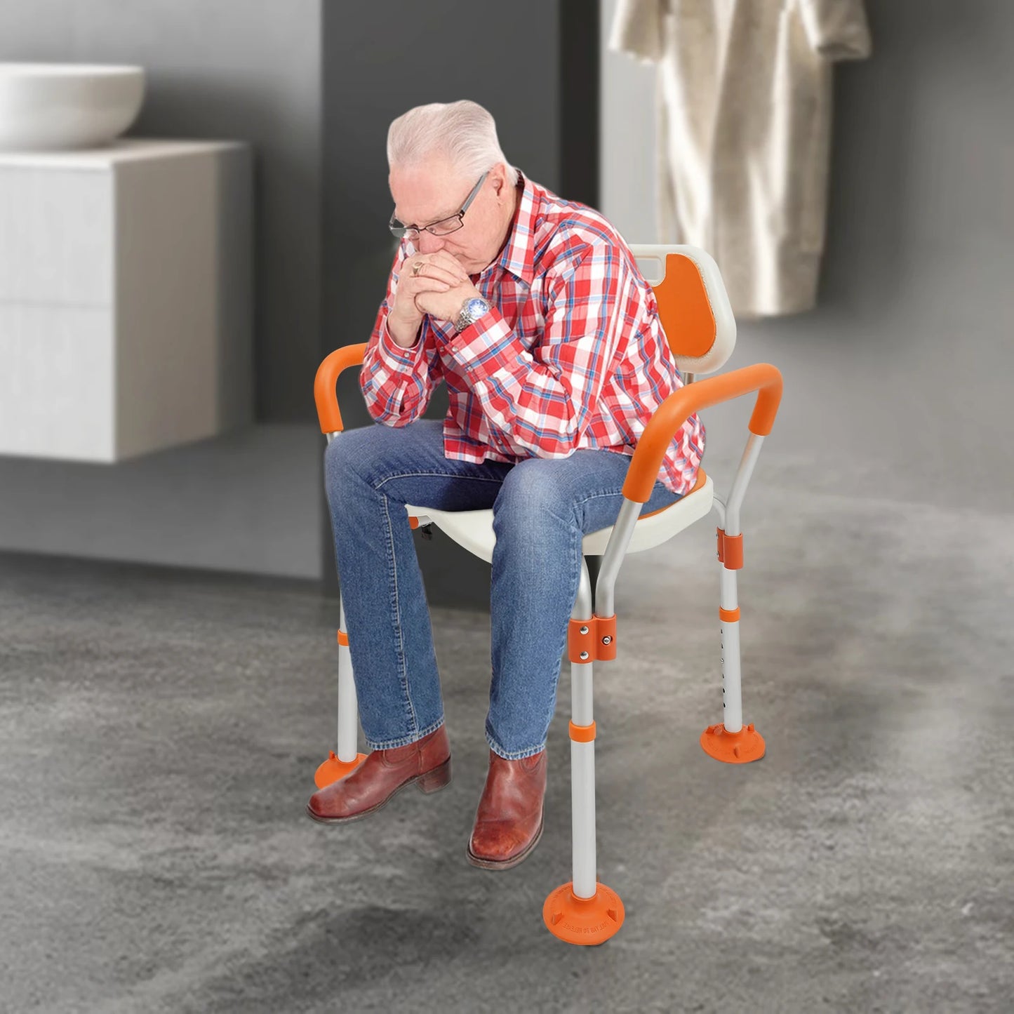 Chaise-ergonomique-senior-démonstration