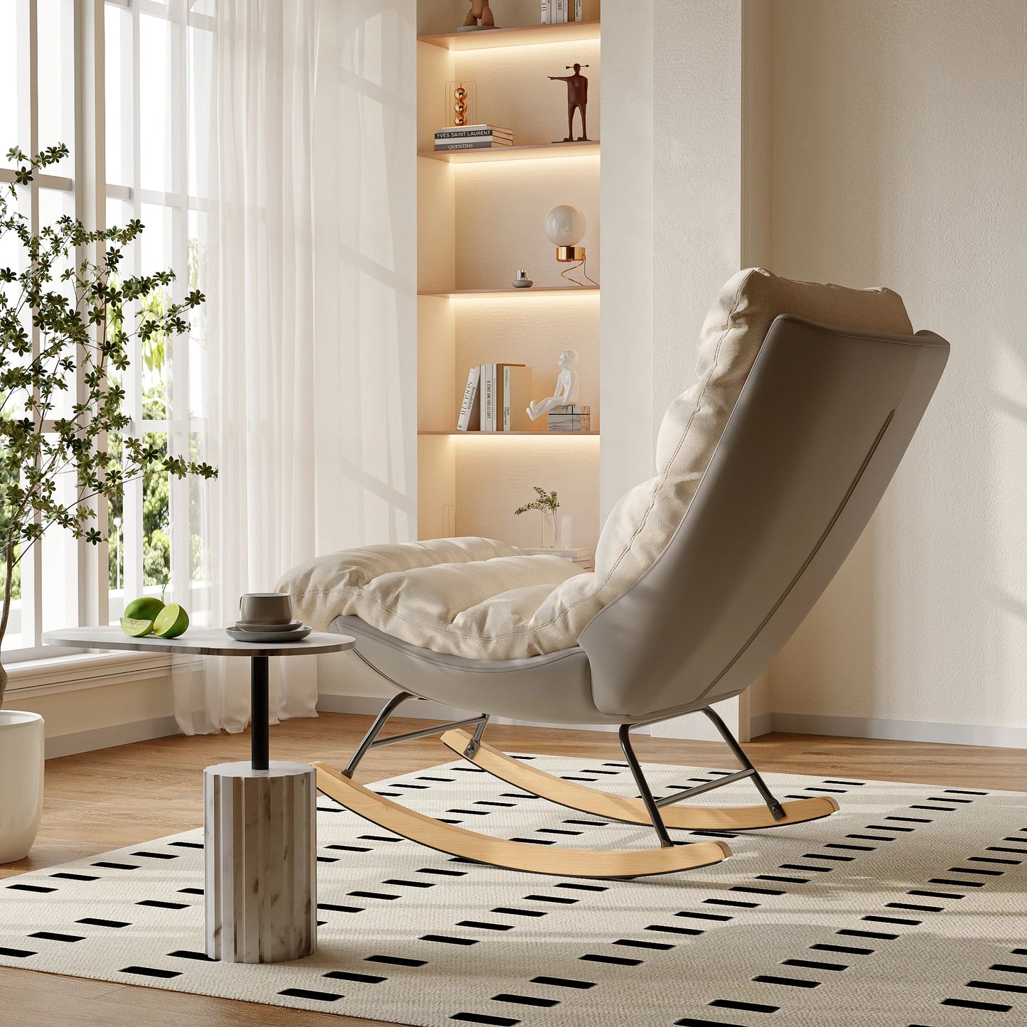 Chaise_ergonomique_beige_demonstration