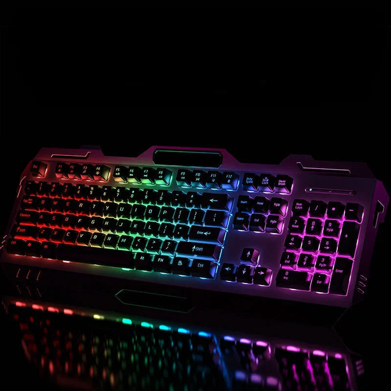 Clavier ergonomique gamer noir