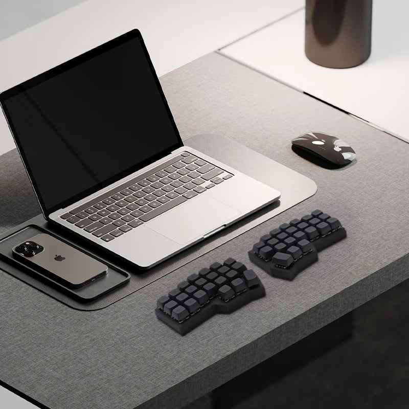 Clavier ergonomique séparé bureau