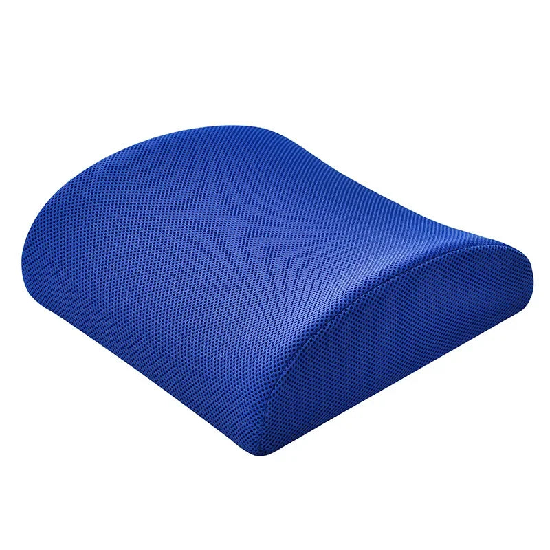 Coussin bureau ergonomique bleu