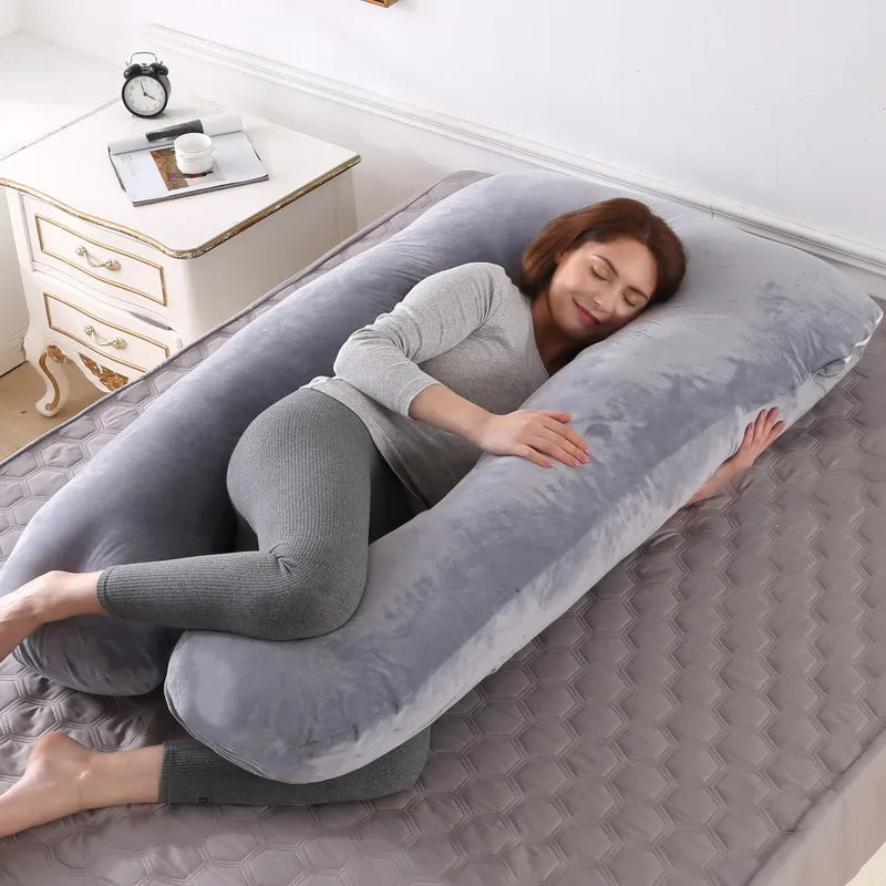 Coussin d'allaitement ergonomique lit