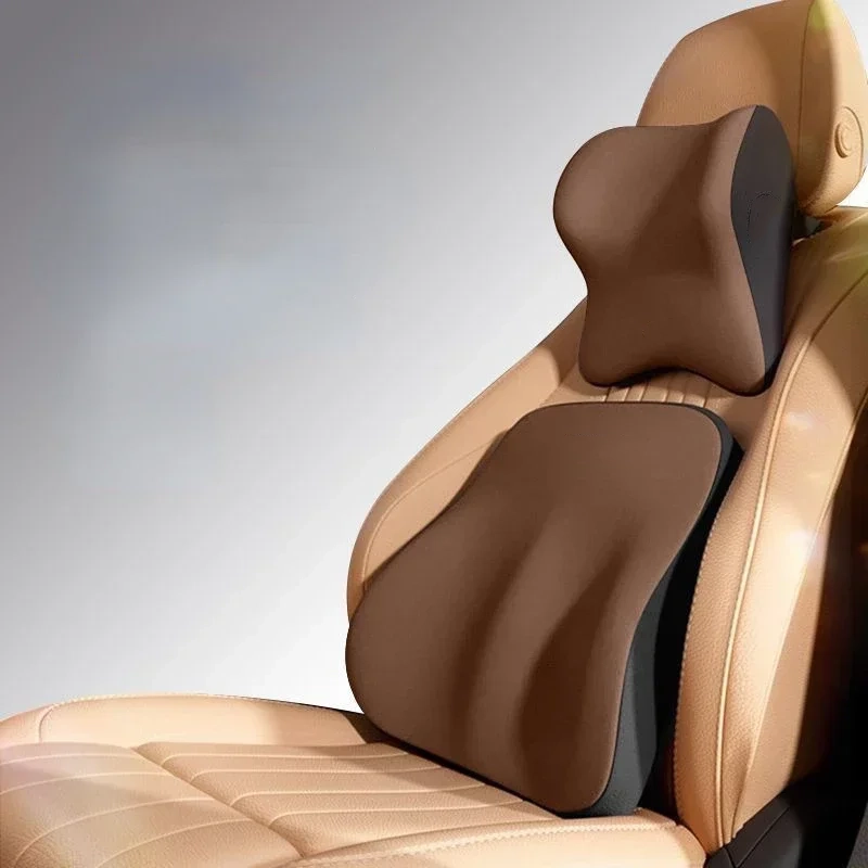 Coussin de siege ergonomique marron