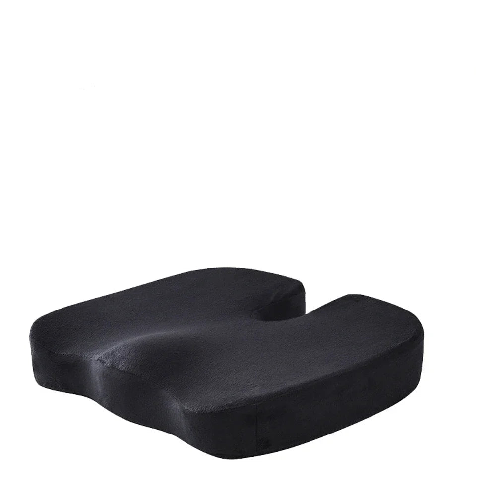 Coussin ergonomique a memoire de forme noir