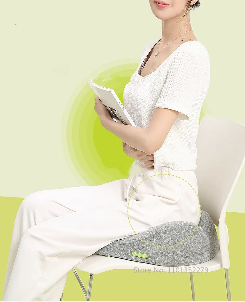 Coussin ergonomique cervical assis