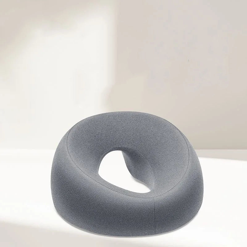 Coussin ergonomique cou gris
