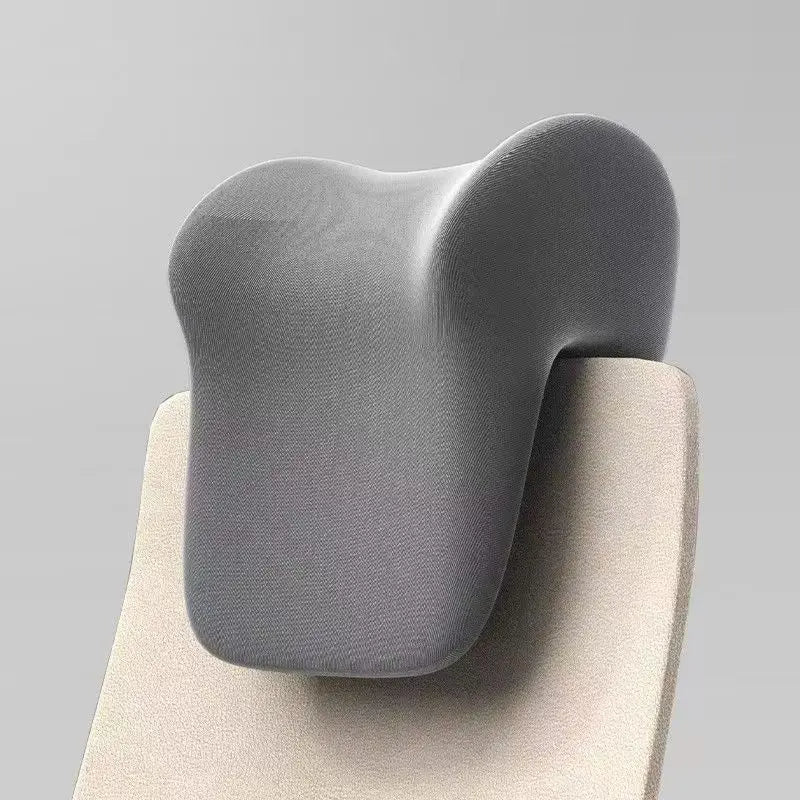 Coussin ergonomique fauteuil bureau gris