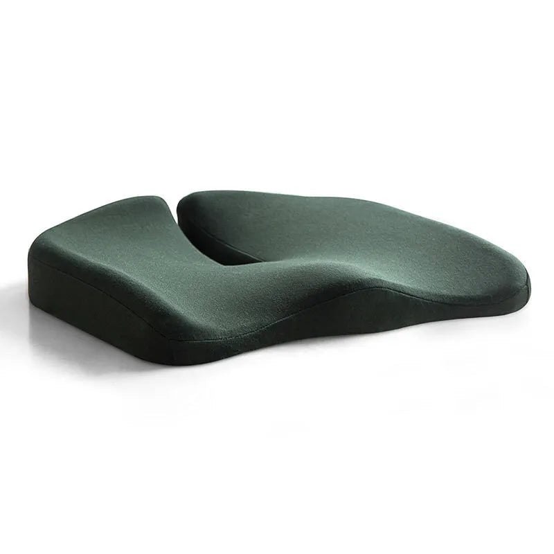 Coussin ergonomique fessier vert