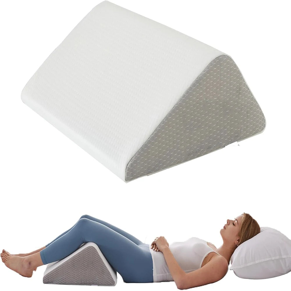 Coussin ergonomique jambes gris