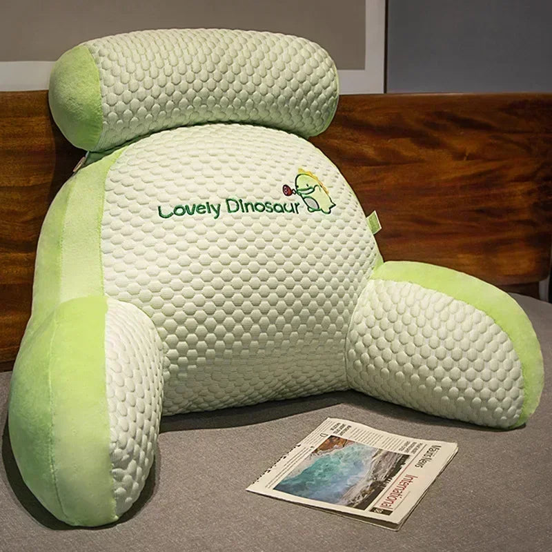Coussin ergonomique lecture vert