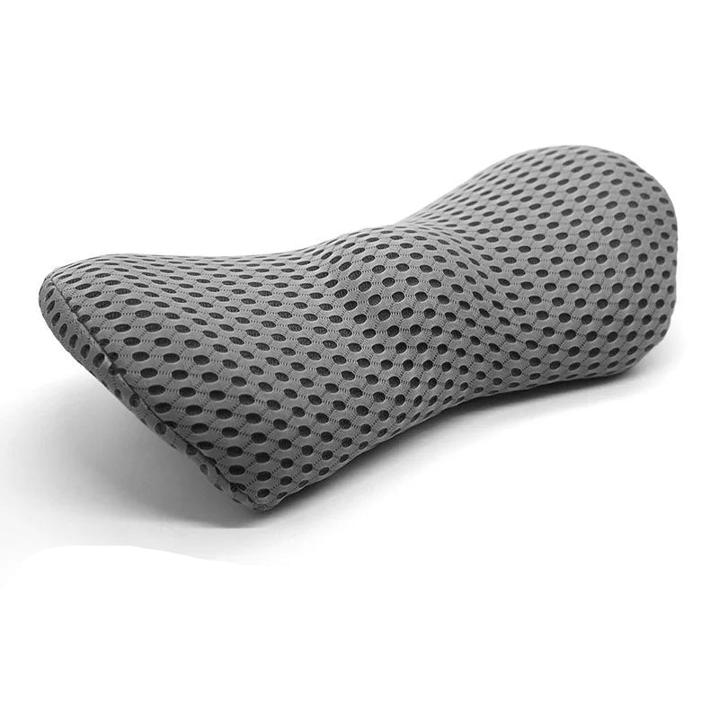 Coussin ergonomique lombaire gris