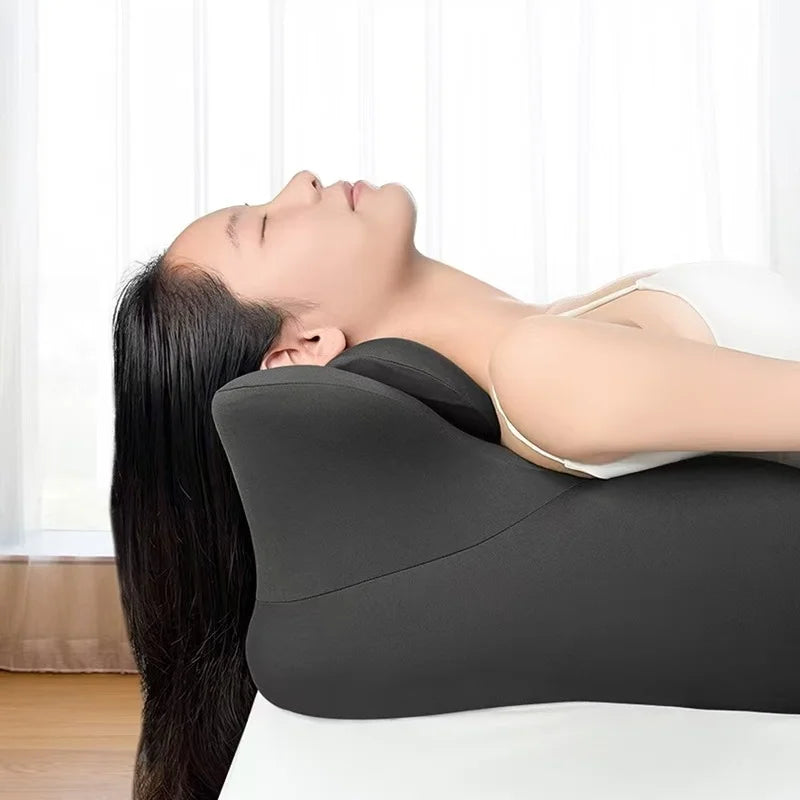 Coussin ergonomique pour dormir noir