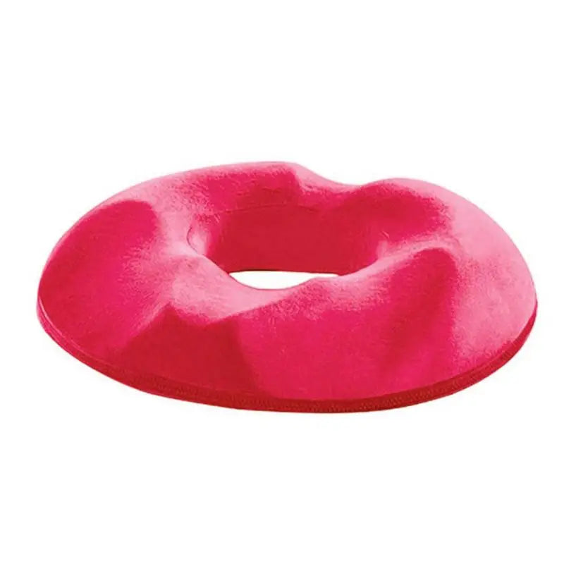 Coussin ergonomique pour fauteuil rose