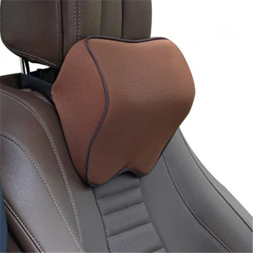 Coussin ergonomique pour la nuque marron
