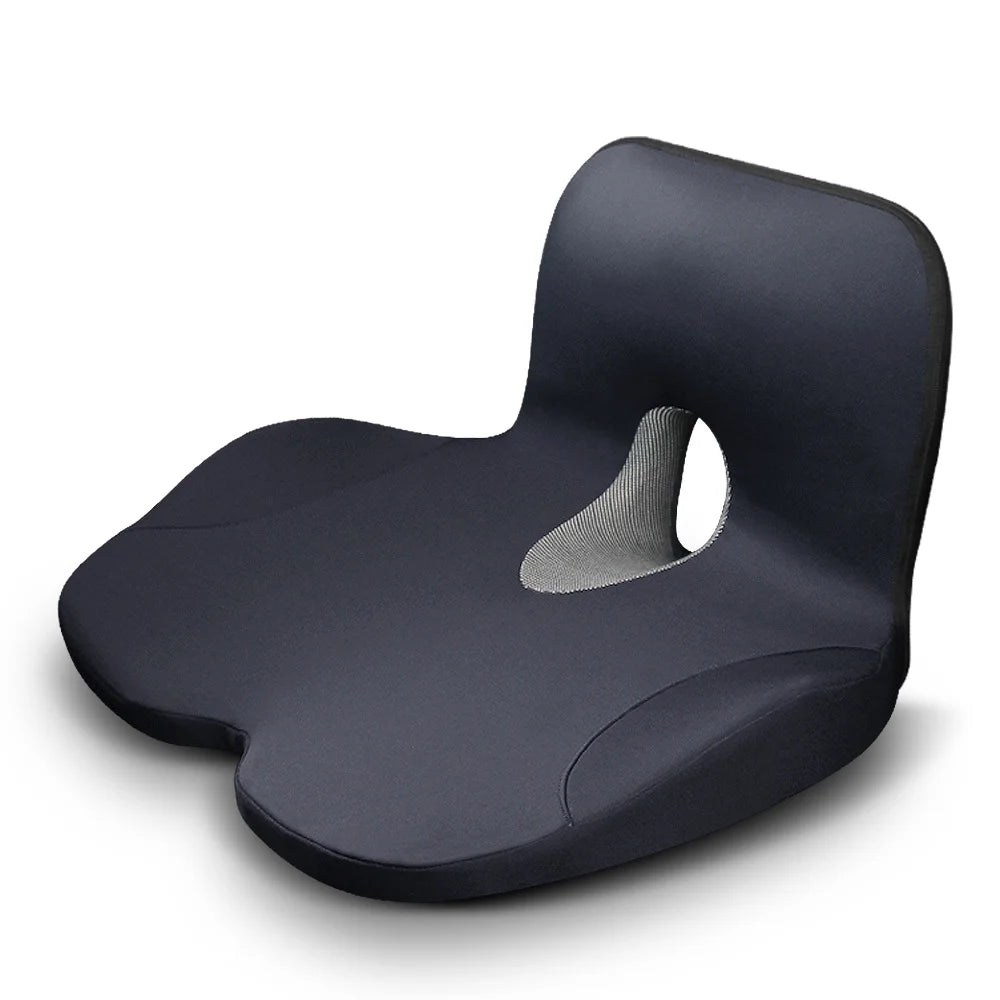 Coussin ergonomique siege bureau noir