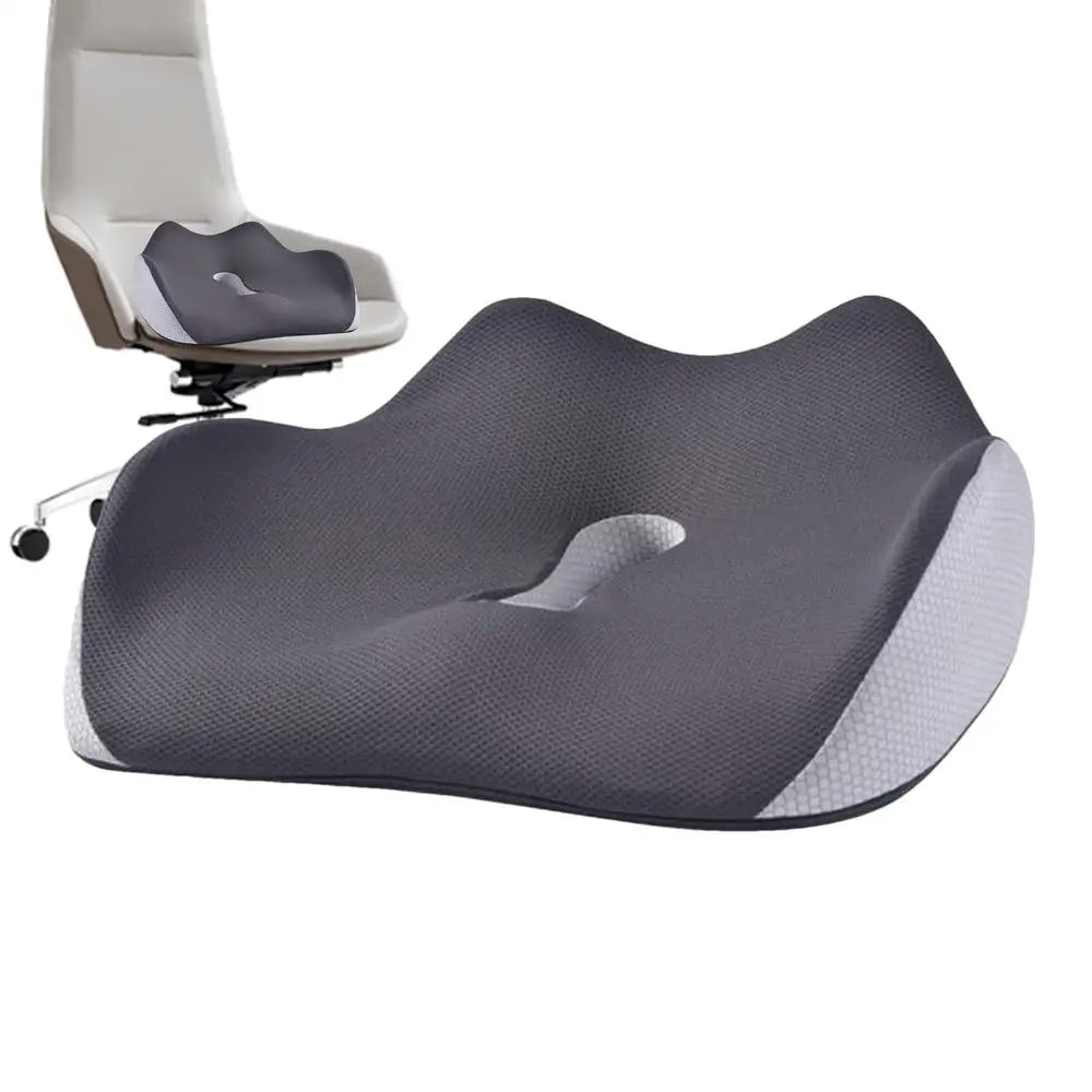 Coussin fessier ergonomique gris
