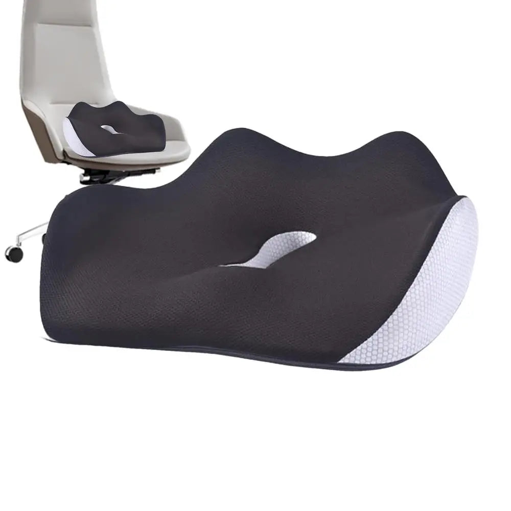 Coussin fessier ergonomique noir