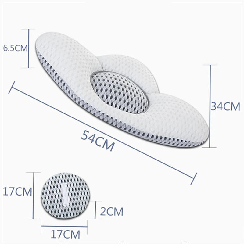 Coussin lombaire ergonomique mesures