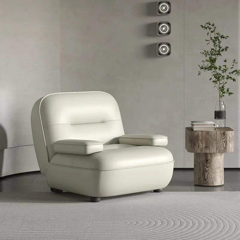 Fauteuil bureau ergonomique design blanc