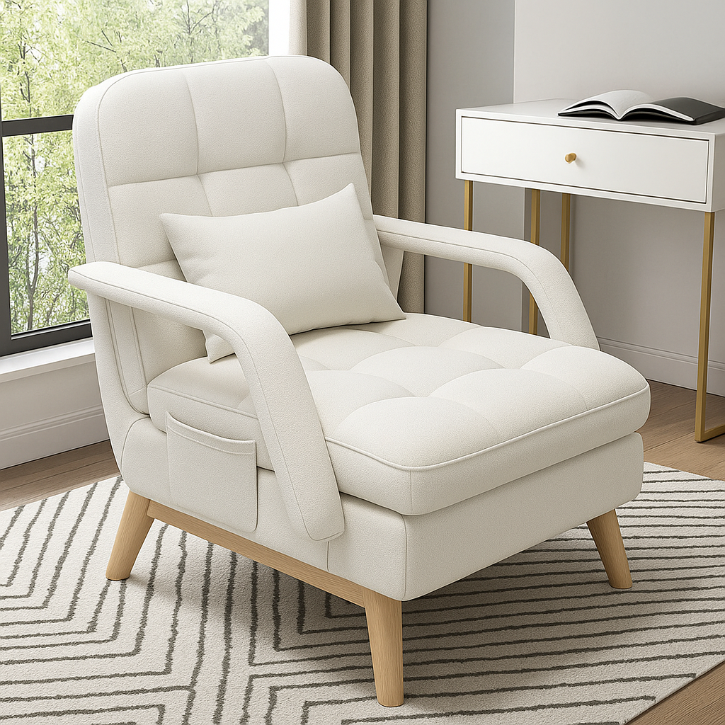Fauteuil de bureau ergonomique dossier inclinable lanc