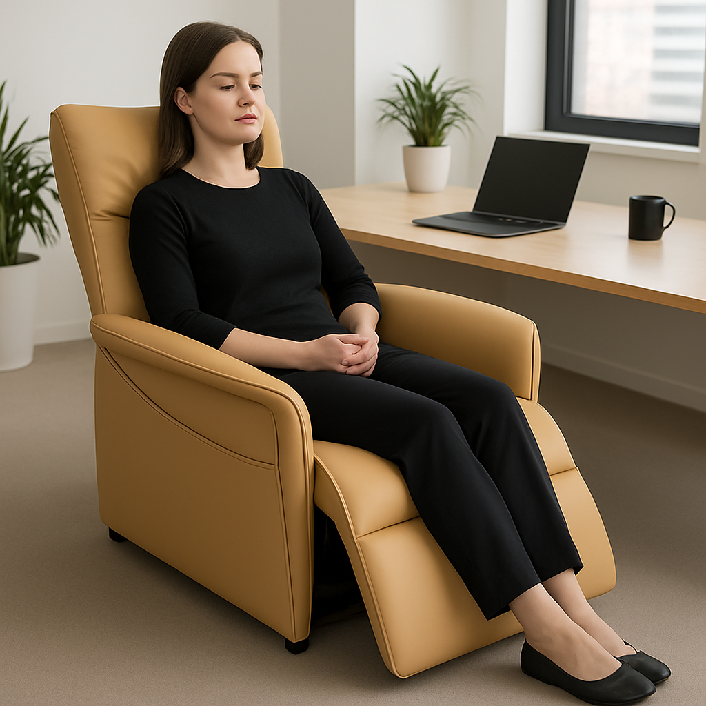 Fauteuil de bureau ergonomique tech femme
