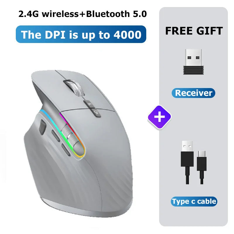 Informatique souris ergonomique blanc