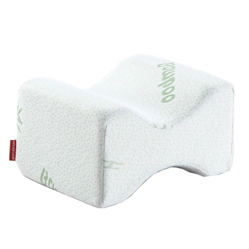 Oreiller de jambe ergonomique blanc