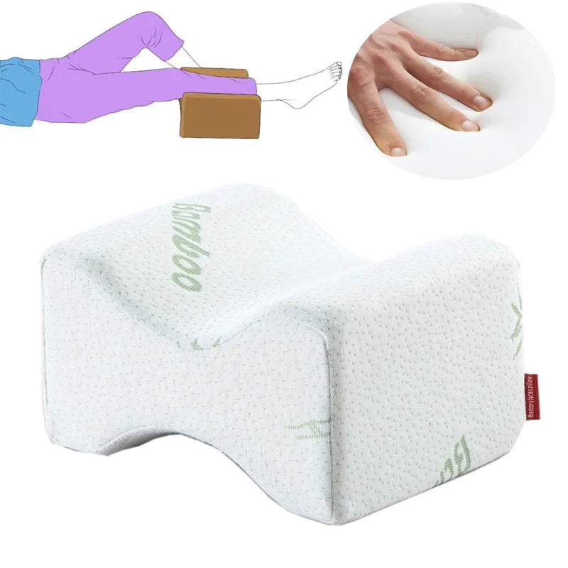 Oreiller de jambe ergonomique mou