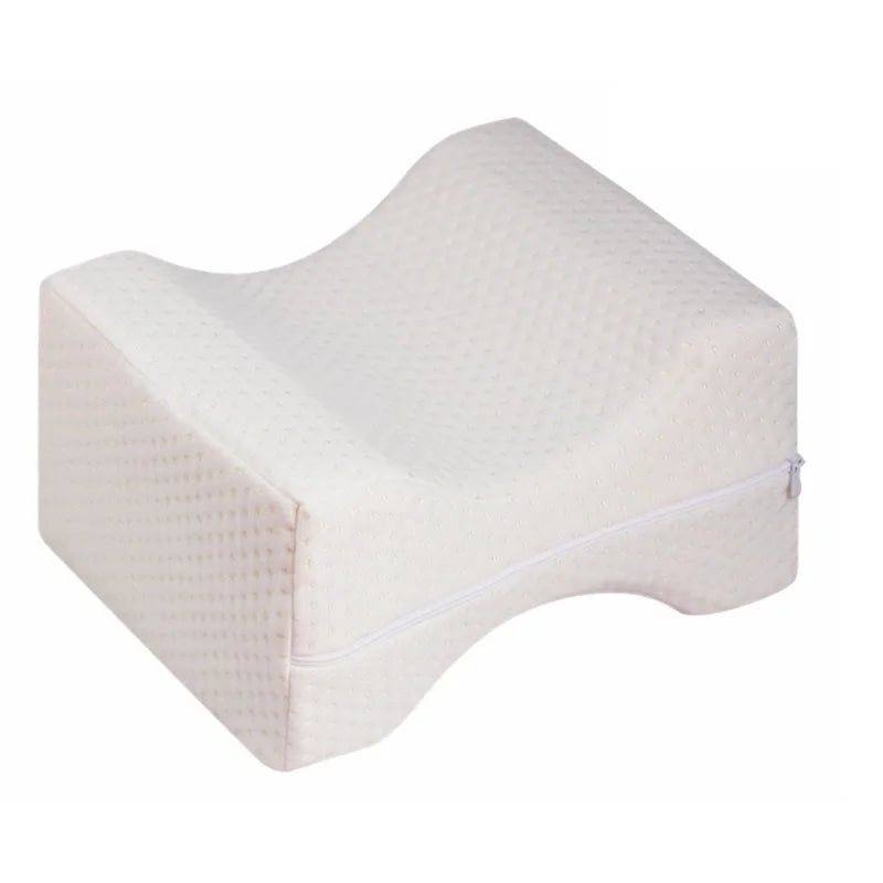Oreiller de jambe ergonomique rose