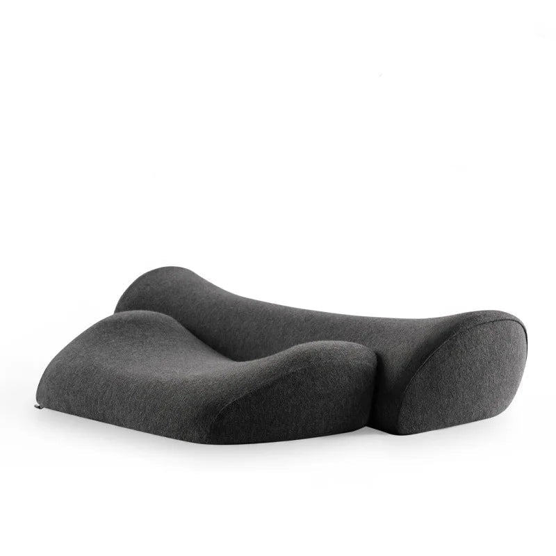 Oreiller de voyage ergonomiquegris