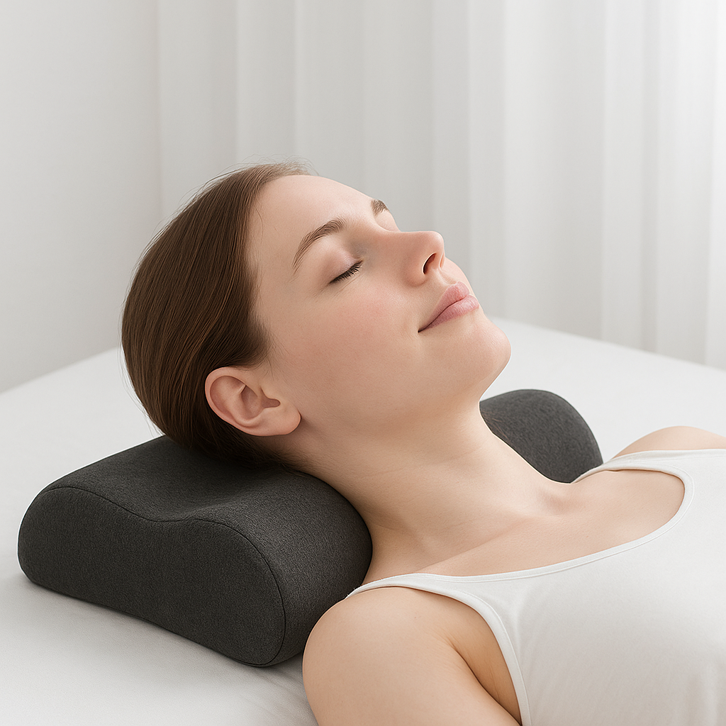 Oreiller de voyage ergonomique lit