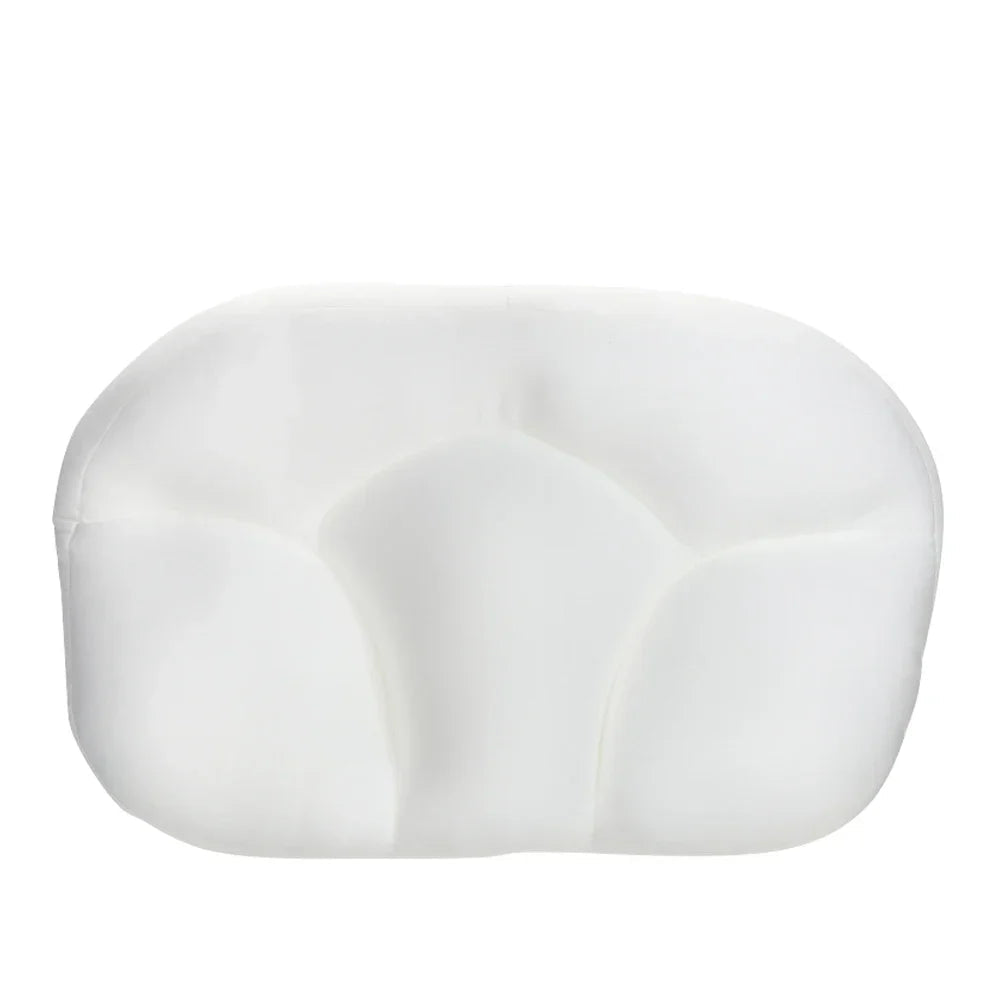 Oreiller ergonomique en mousse viscoélastique blanc