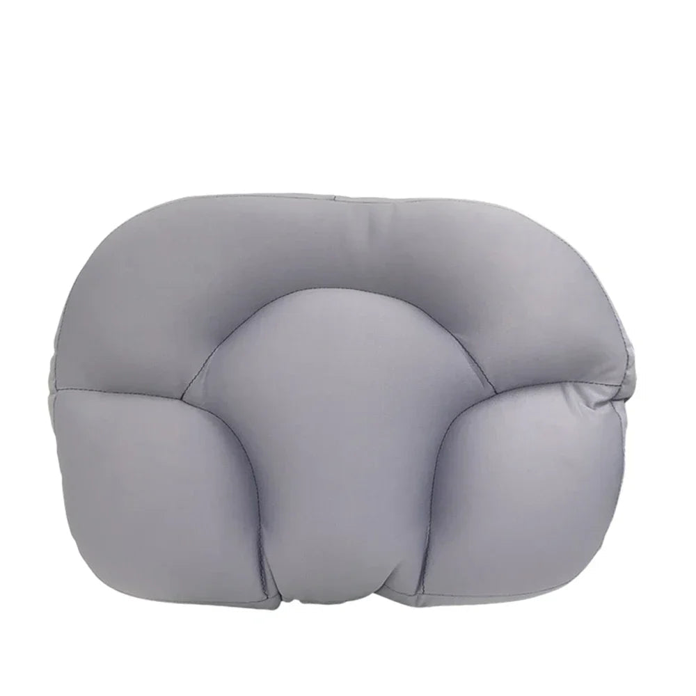 Oreiller ergonomique en mousse viscoélastique gris