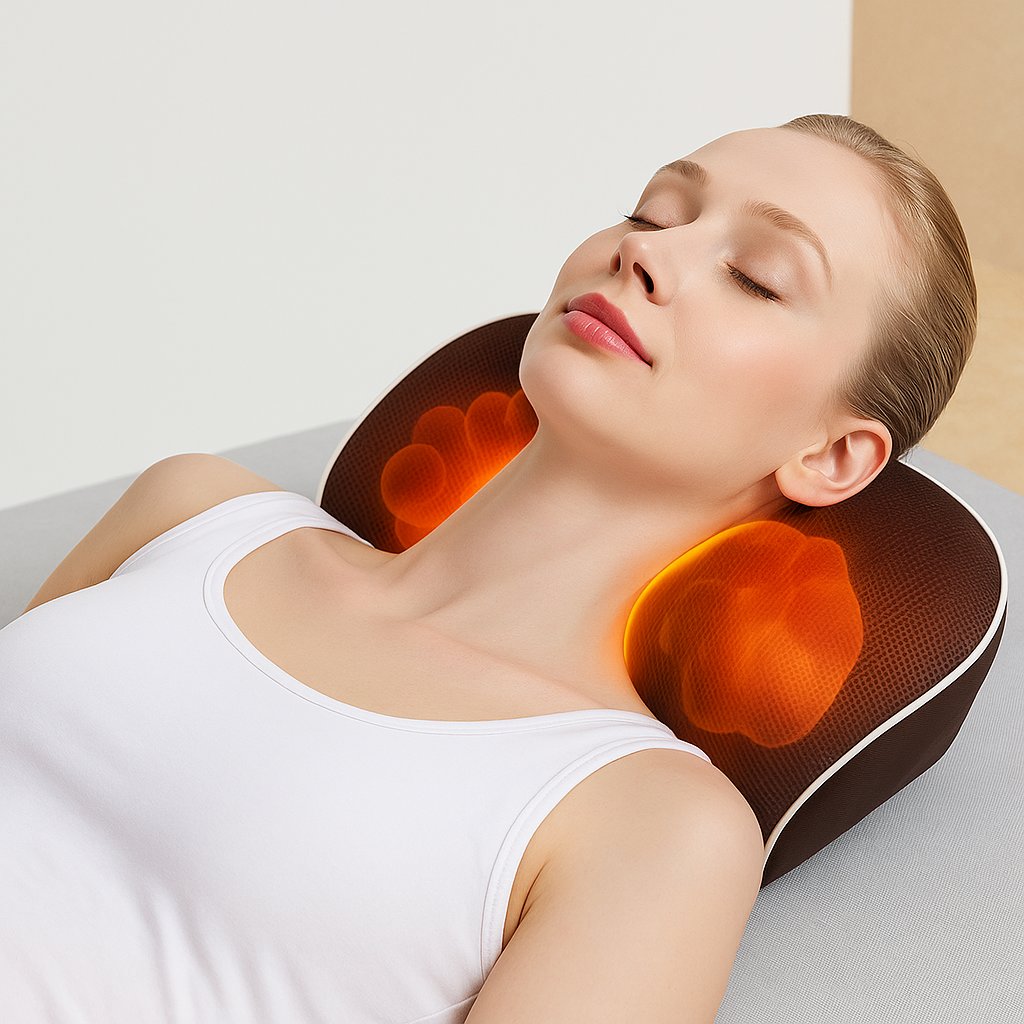 Oreiller ergonomique epaule nuque