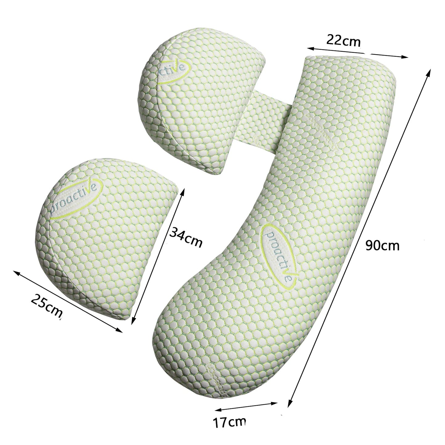 Oreiller ergonomique femme enceinte mesures