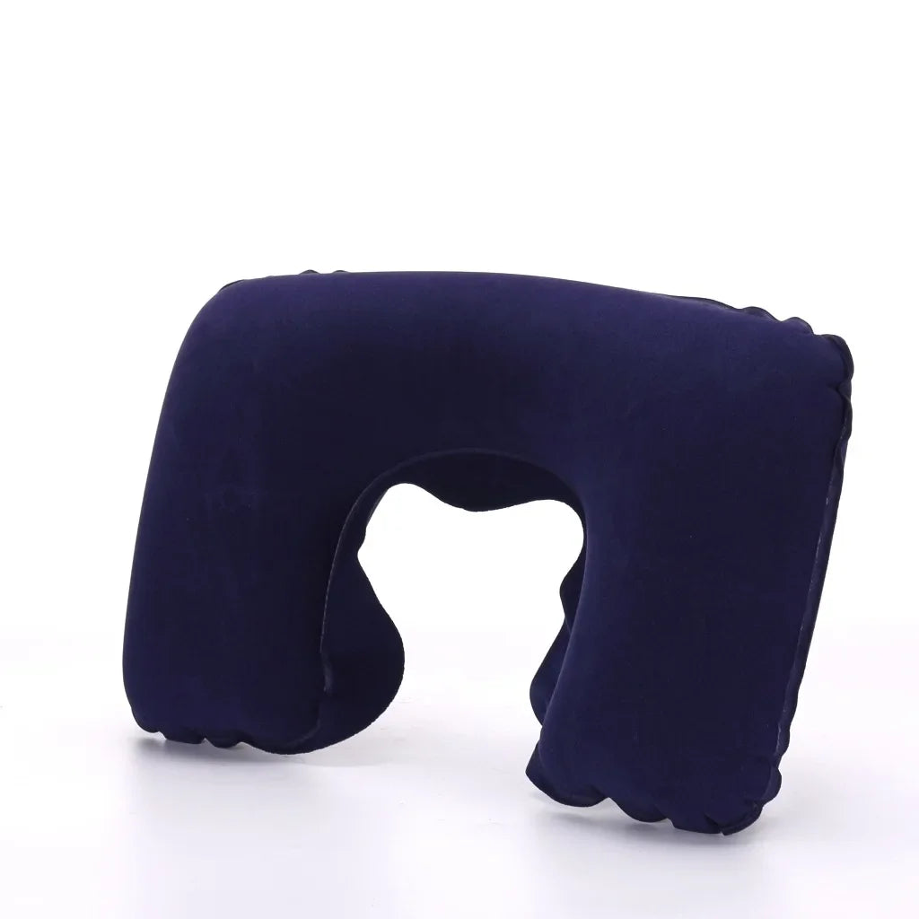Oreiller ergonomique forme u coussin confortable multiposition noir