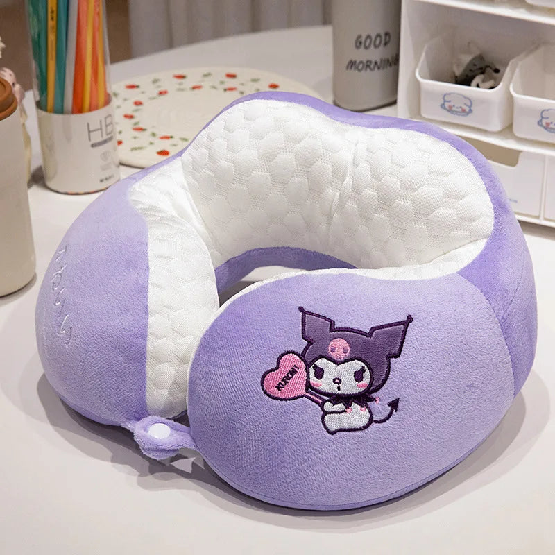 Oreiller ergonomique japonais violet