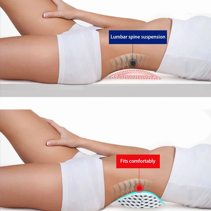 Oreiller ergonomique mal de dos blanc