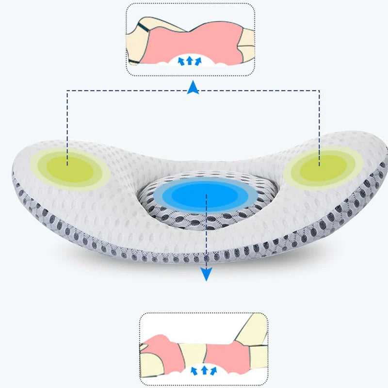 Oreiller ergonomique mal de dos lombaires
