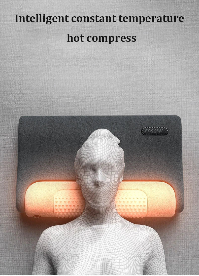 Oreiller ergonomique migraine cou