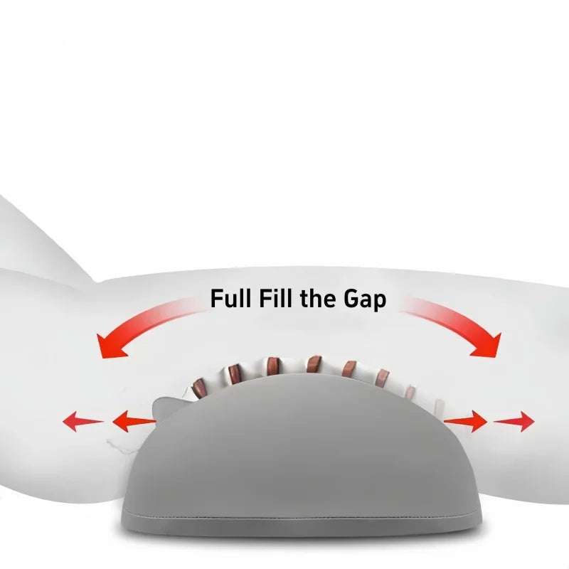 Oreiller ergonomique multiposition exemple