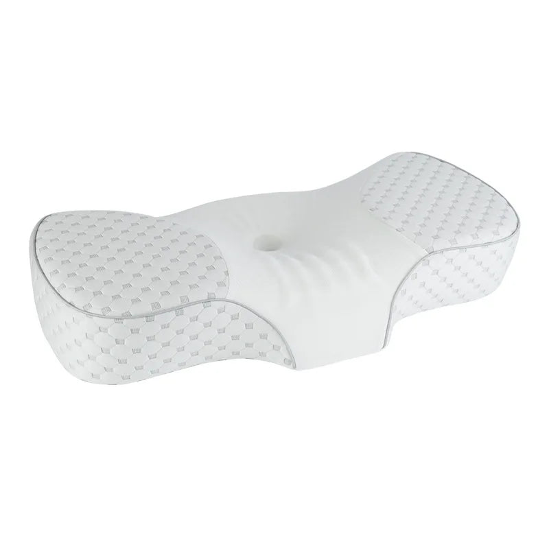 Oreiller latex ergonomique blanc
