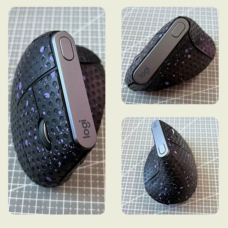 Souris d'ordinateur ergonomique violet