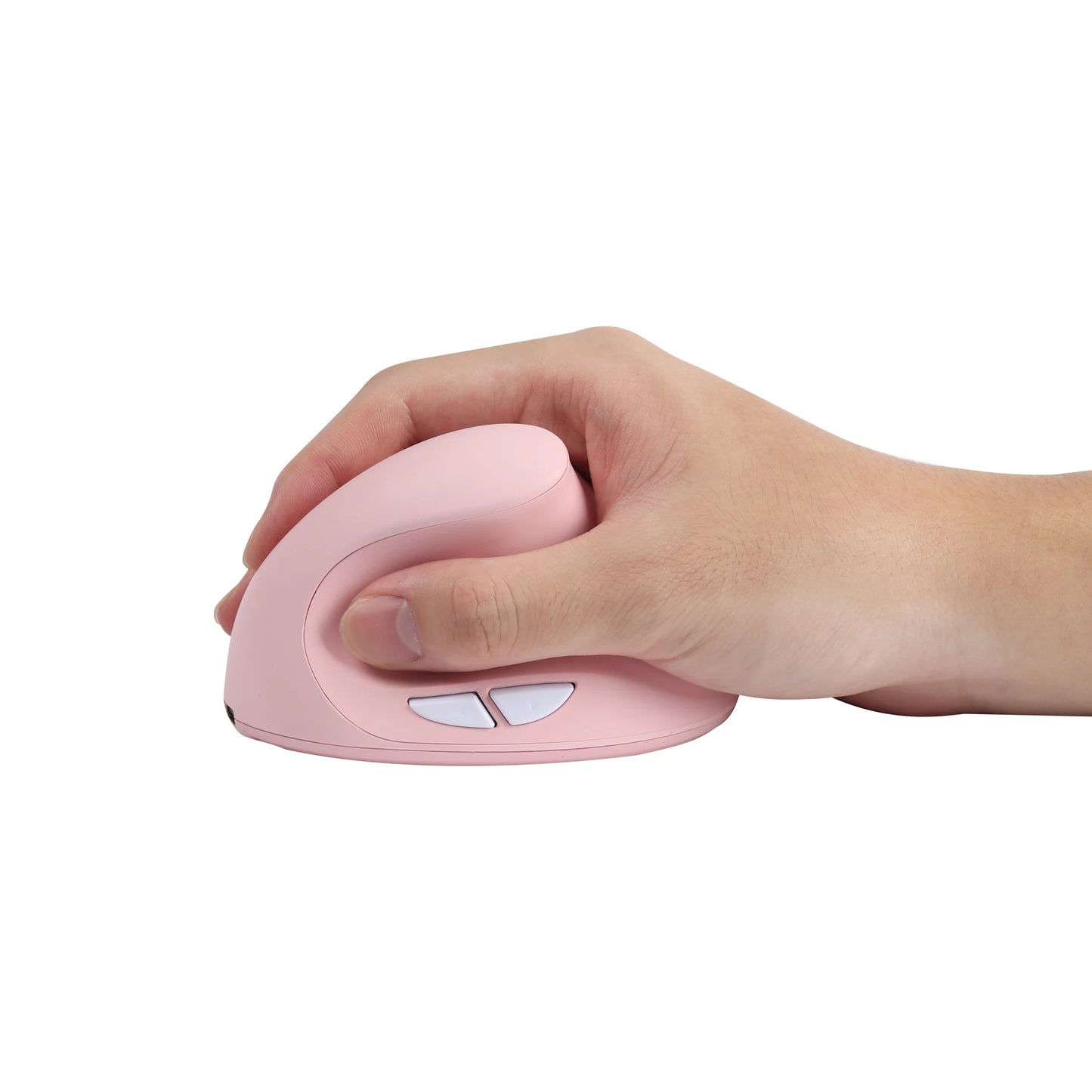Souris ergonomique bluetooth rechargeable blanc