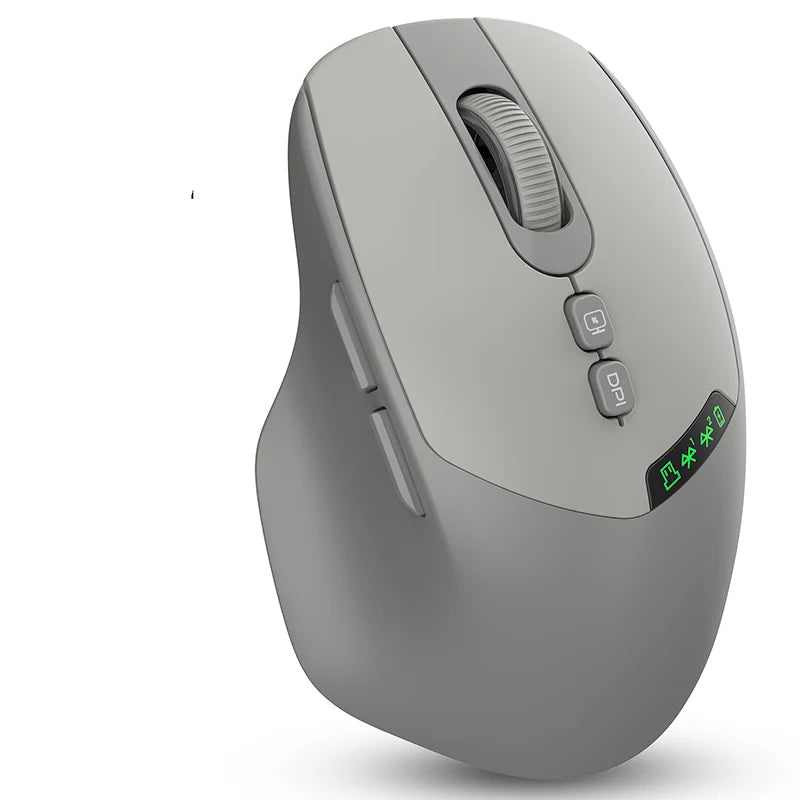 Souris ergonomique bureau gris