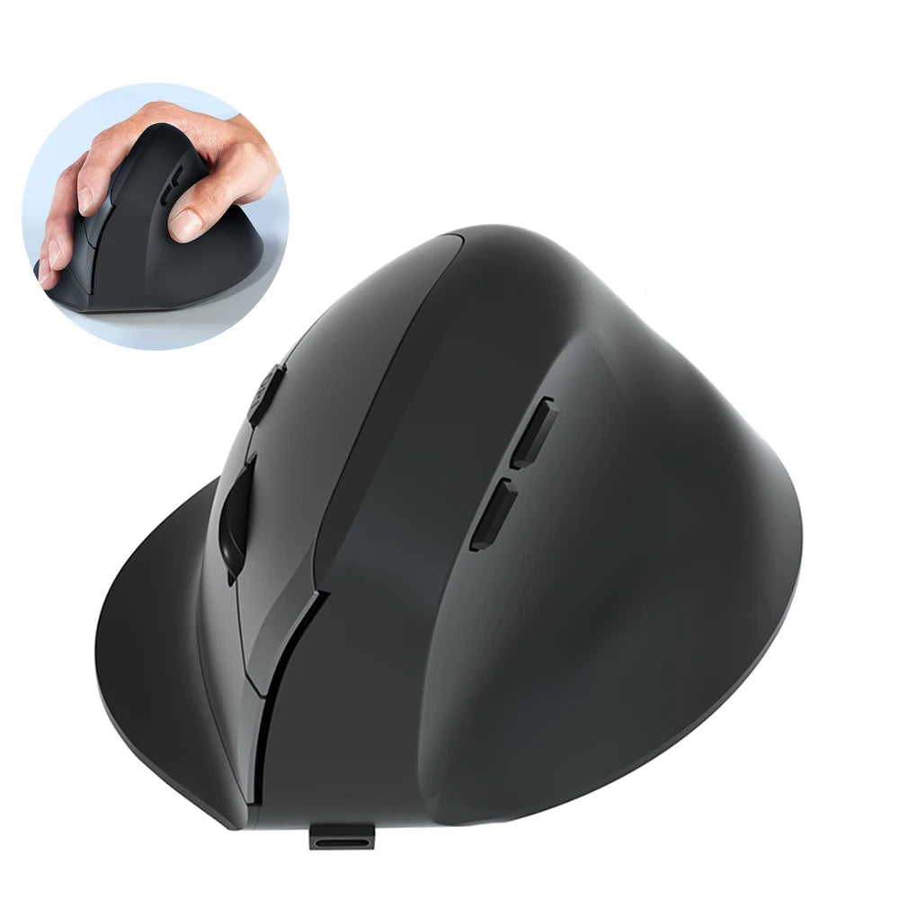 Souris ergonomique centrale noir