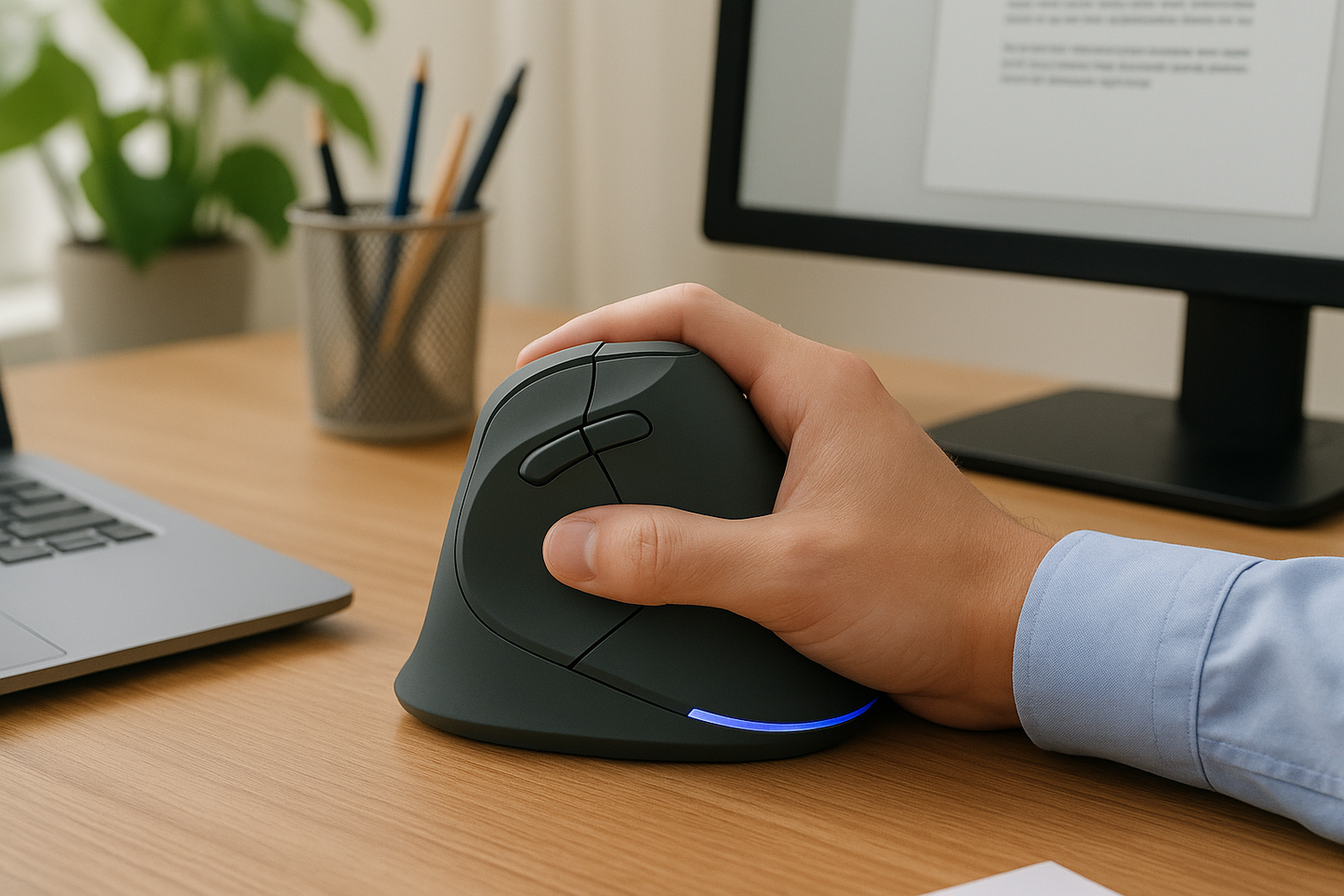 Souris ergonomique droitier petite main