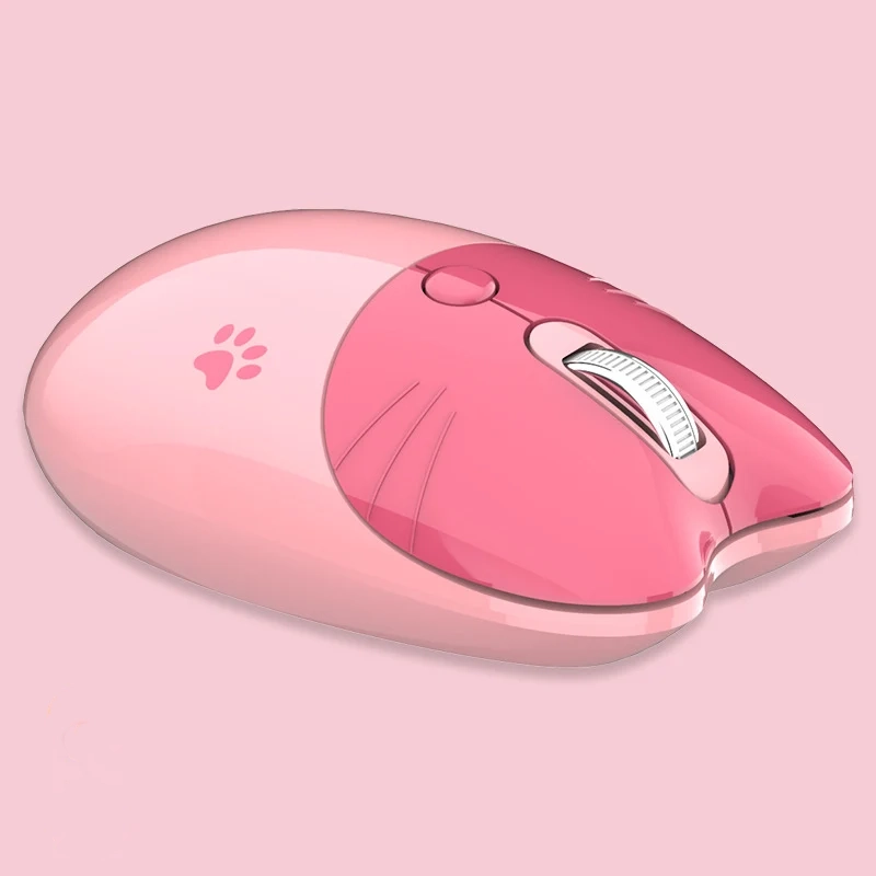 Souris ergonomique enfant rose